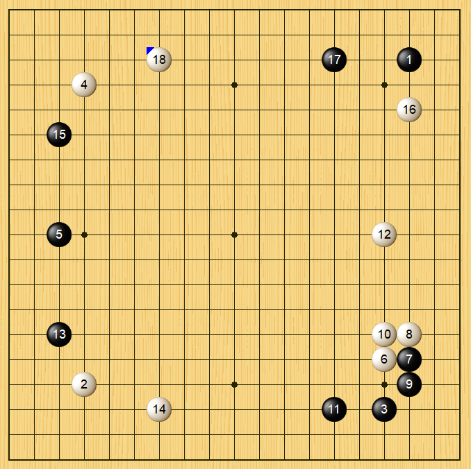 囲碁】2024打ち碁初め【野狐囲碁】【4段】 - 戦略ゲーム大好きな