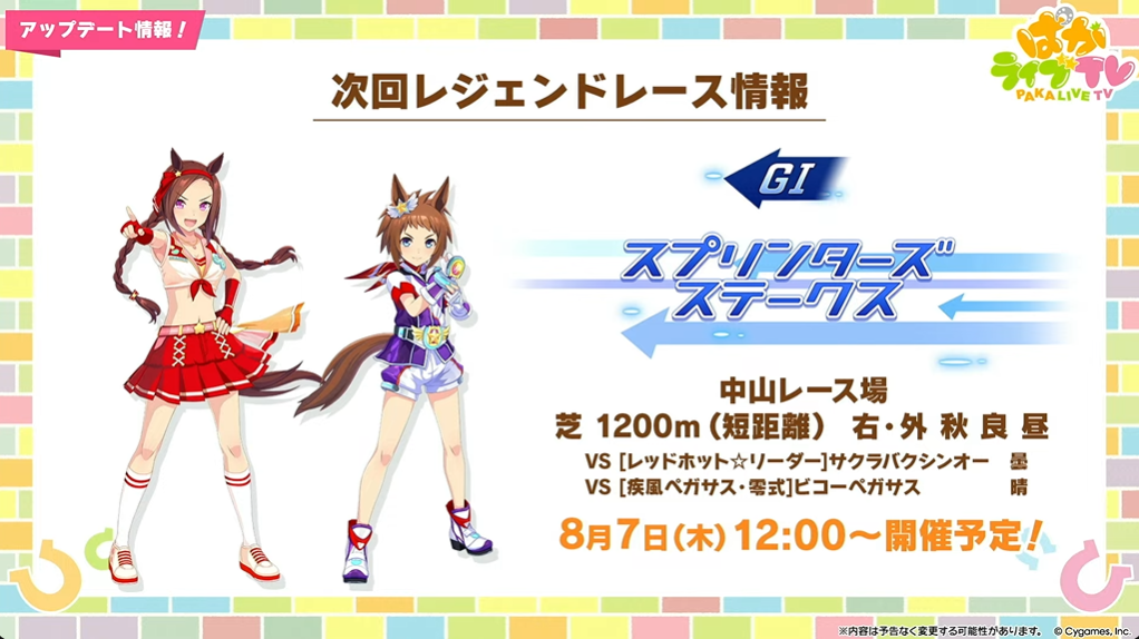 ウマ娘】ぱかライブのゲーム情報まとめ【ぱかライブTV Vol.55