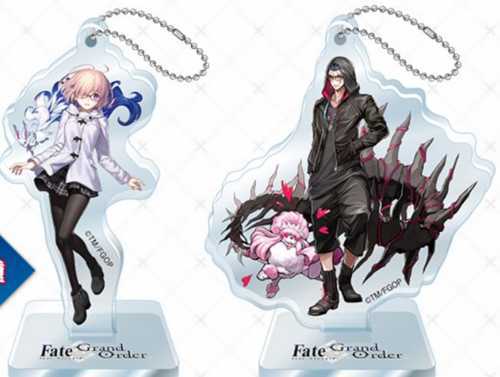 FGOアクリルキーホルダー ローソン限定のFGOアクリルキーホルダー