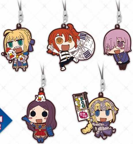 FGOラバーストラップ ローソン限定のFGOラバーストラップ