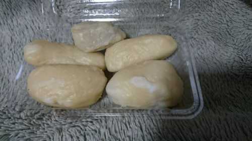 じゃがいもまんじゅう パックに入ったじゃがいもまんじゅう