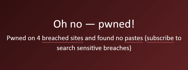 Have I Been Pwned