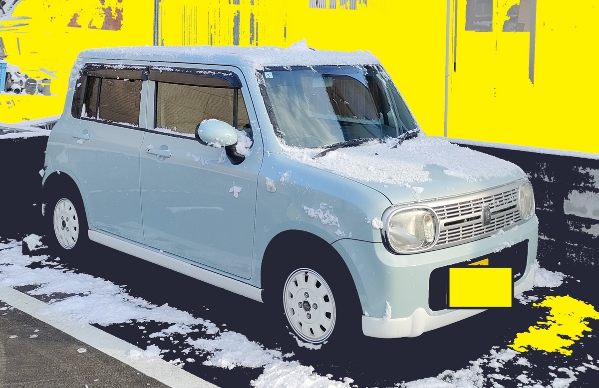 DIY】2代目（HE22S）のラパンを買ったのでハンドルを自分で交換した話 