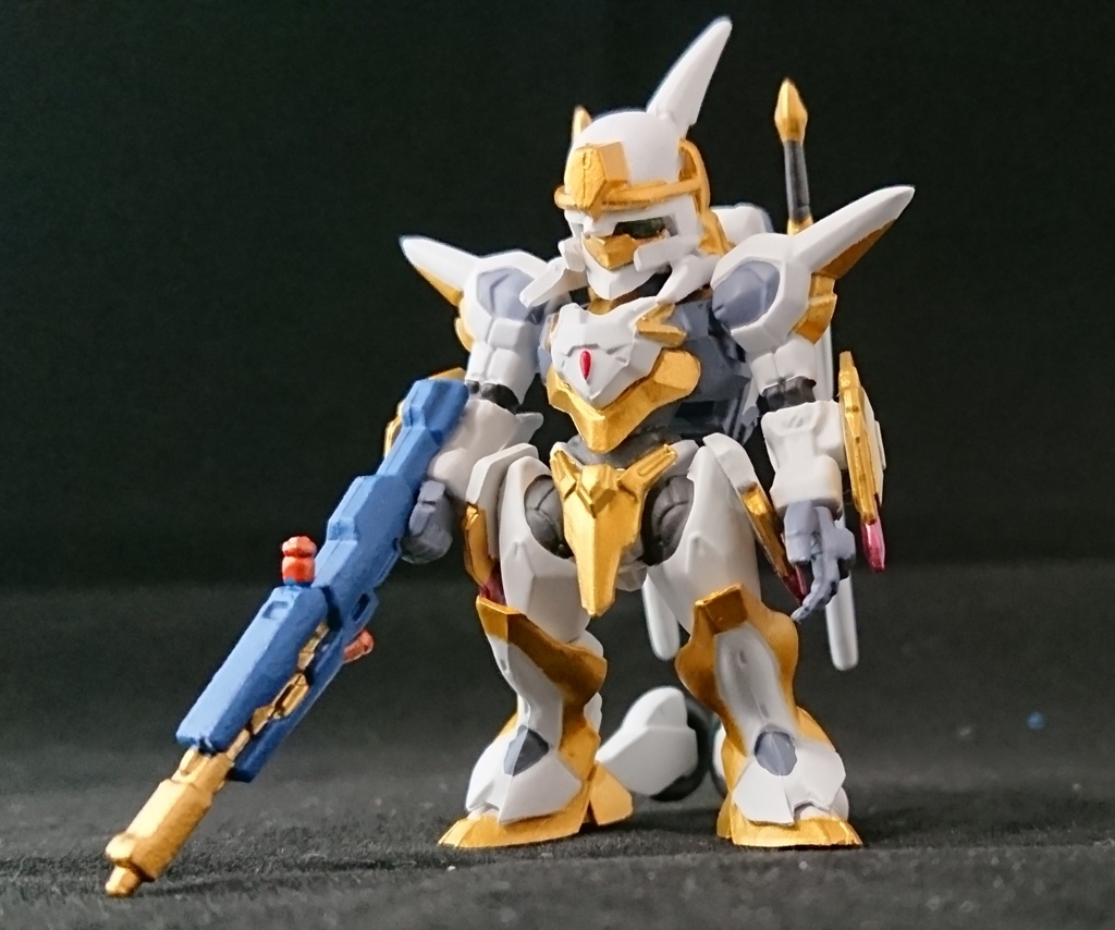 コンバージ　ガンダム スーパーロボット モビルスーツアンサンブル ランスロット FW CONVERGE : MECHANICS ランスロット レビュー と コード