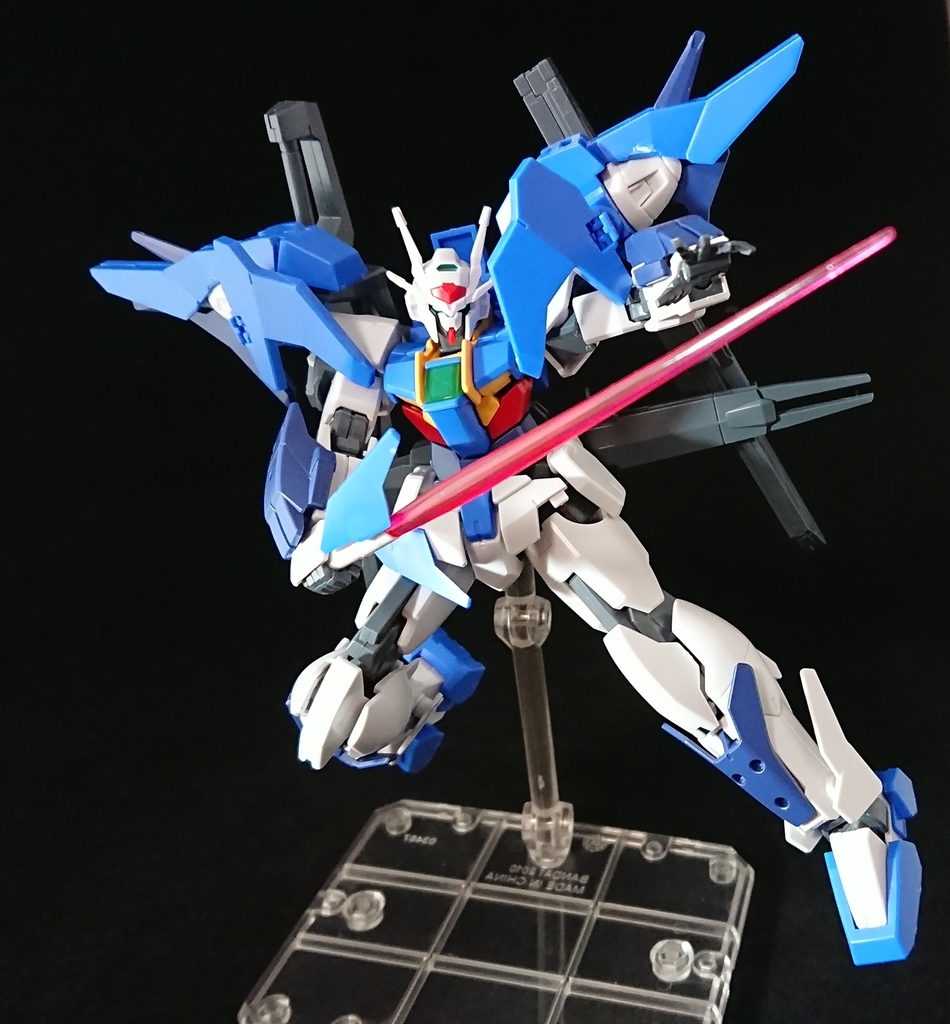 HGBD ガンダムダブルオースカイ レビュー と ビルドダイバーズ