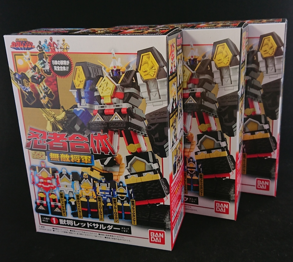 カクレンジャー 忍者合体 無敵将軍 （BANDAI - 美品 バンダイ