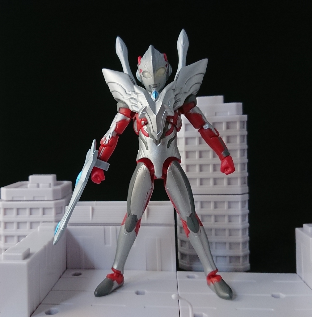 超動ウルトラマン レビュー と 食玩可動フィギュアの拡大 レイドバックモデリング