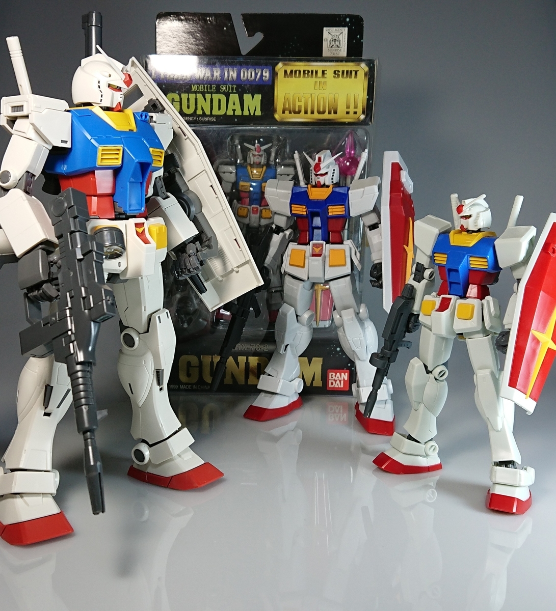 ガンプラ モビルスーツインアクションのおまけのモビルスーツのやつ  