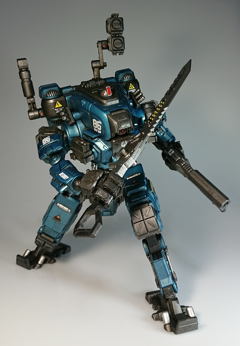 暗源 GOW 86ストライク中型メカ エメラルドブルー レビュー 大陸産