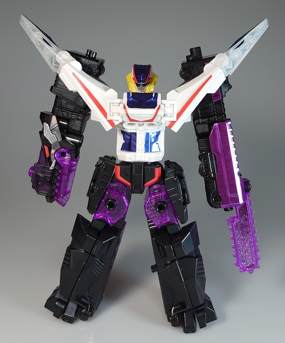 ミニプラ 魔進合体シリーズ02 キングエクスプレス レビュー 音速の巨神