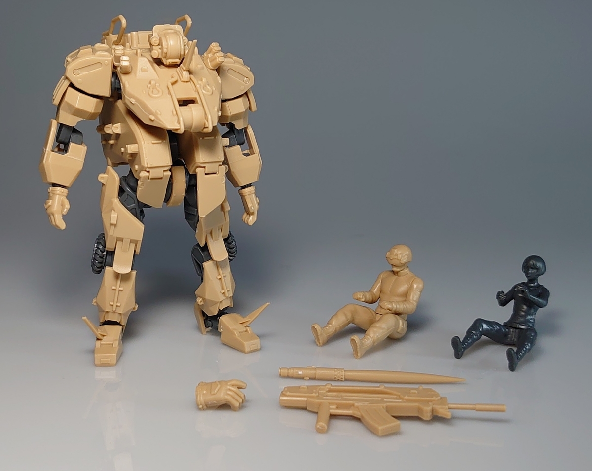 MODEROID 1/35 アメリカ海兵隊 エグゾフレーム レビュー