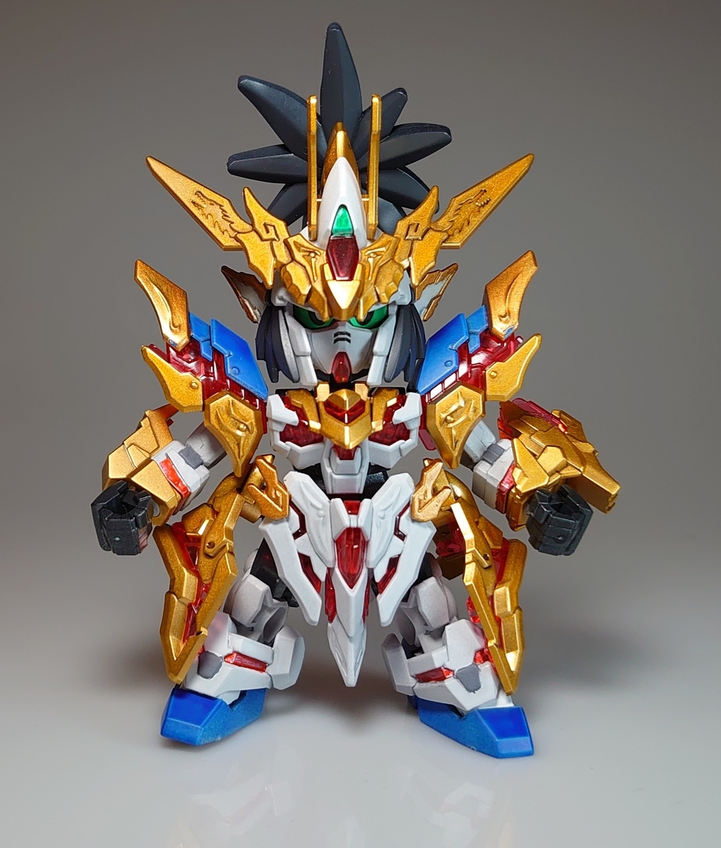 Sdガンダム 三国創傑伝 01 劉備ユニコーンガンダム 塗装レビュー 新世代sdガンダムの日本展開来る レイドバックモデリング