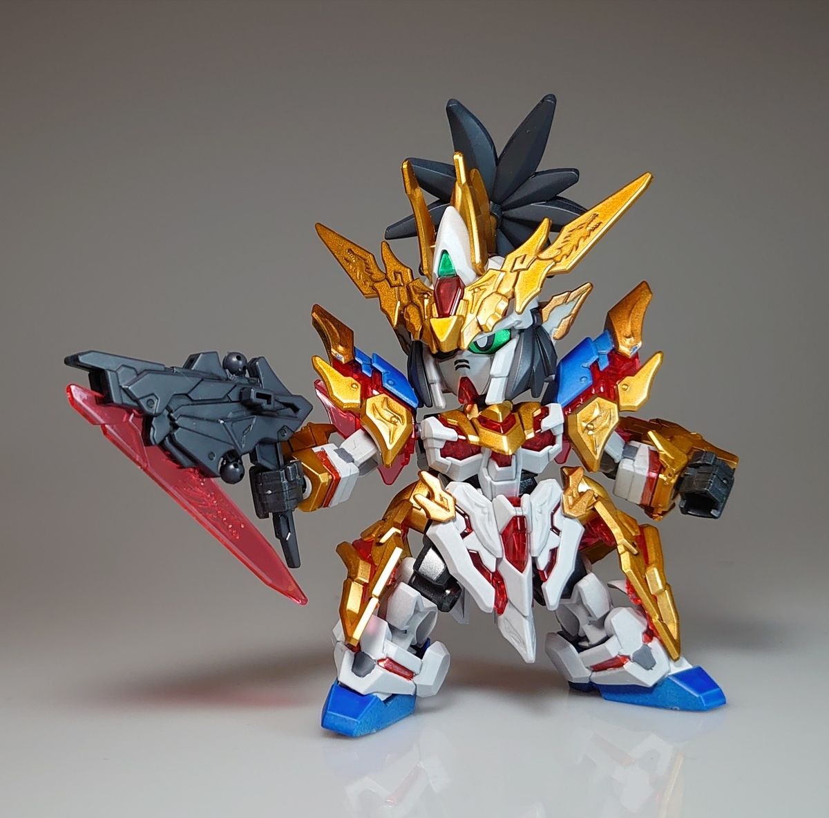 Sdガンダム 三国創傑伝 01 劉備ユニコーンガンダム 塗装レビュー 新世代sdガンダムの日本展開来る レイドバックモデリング Sdガンダム 三国創傑伝 01 劉備ユニコーンガンダム 塗装レビュー 新世代sdガンダムの日本展開来る レイドバックモデリング