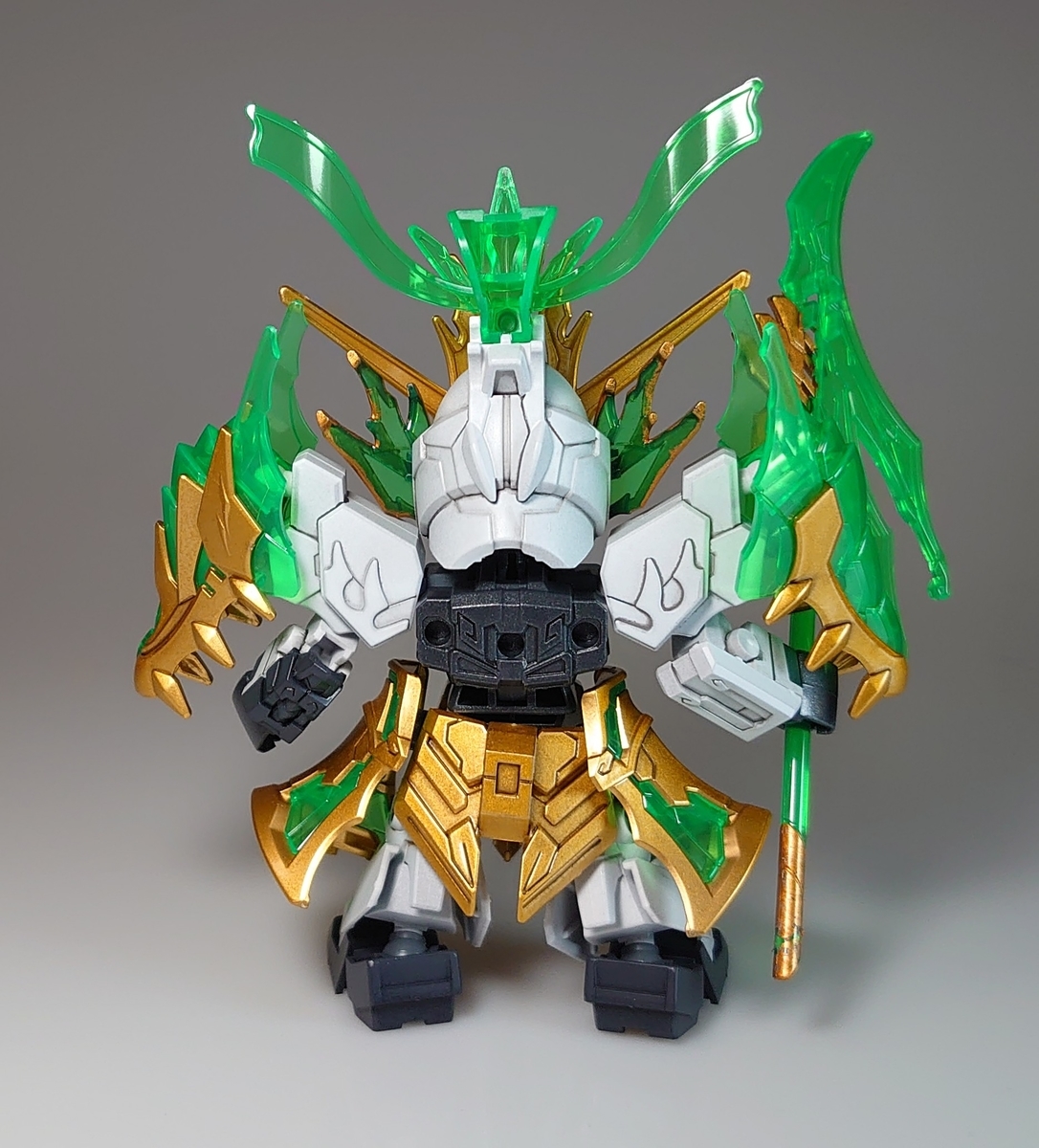 SDガンダム 三国創傑伝 02 関羽雲長νガンダム 塗装レビュー - レイド