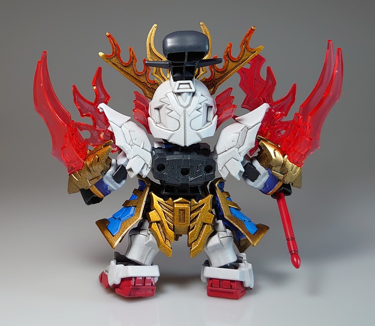 SDガンダム 三国創傑伝 03 張飛ゴッドガンダム 塗装レビュー - レイド