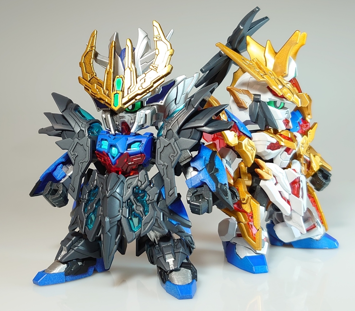 SDガンダム 三国創傑伝 04 曹操ウイングガンダム 塗装レビュー