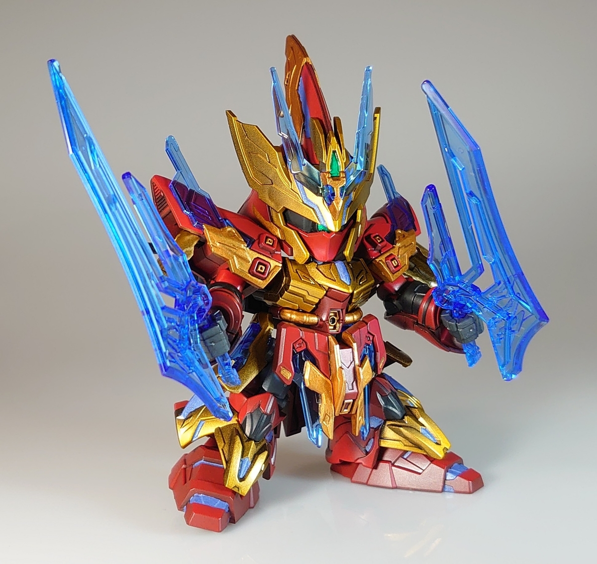 SDガンダム 三国創傑伝 21 張遼サザビー 塗装レビュー - レイドバック