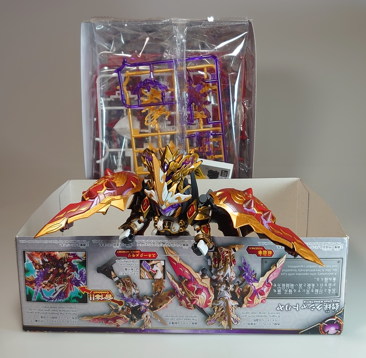 SDガンダム 三国創傑伝 09 貂蝉クシャトリヤ 塗装レビュー