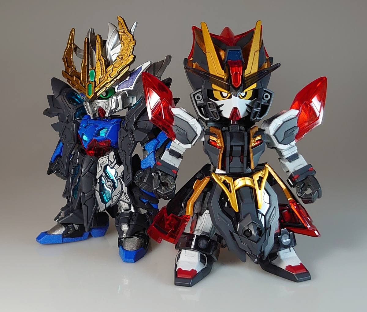 SDガンダム 三国創傑伝 25 荀彧ストライクノワール 塗装レビュー