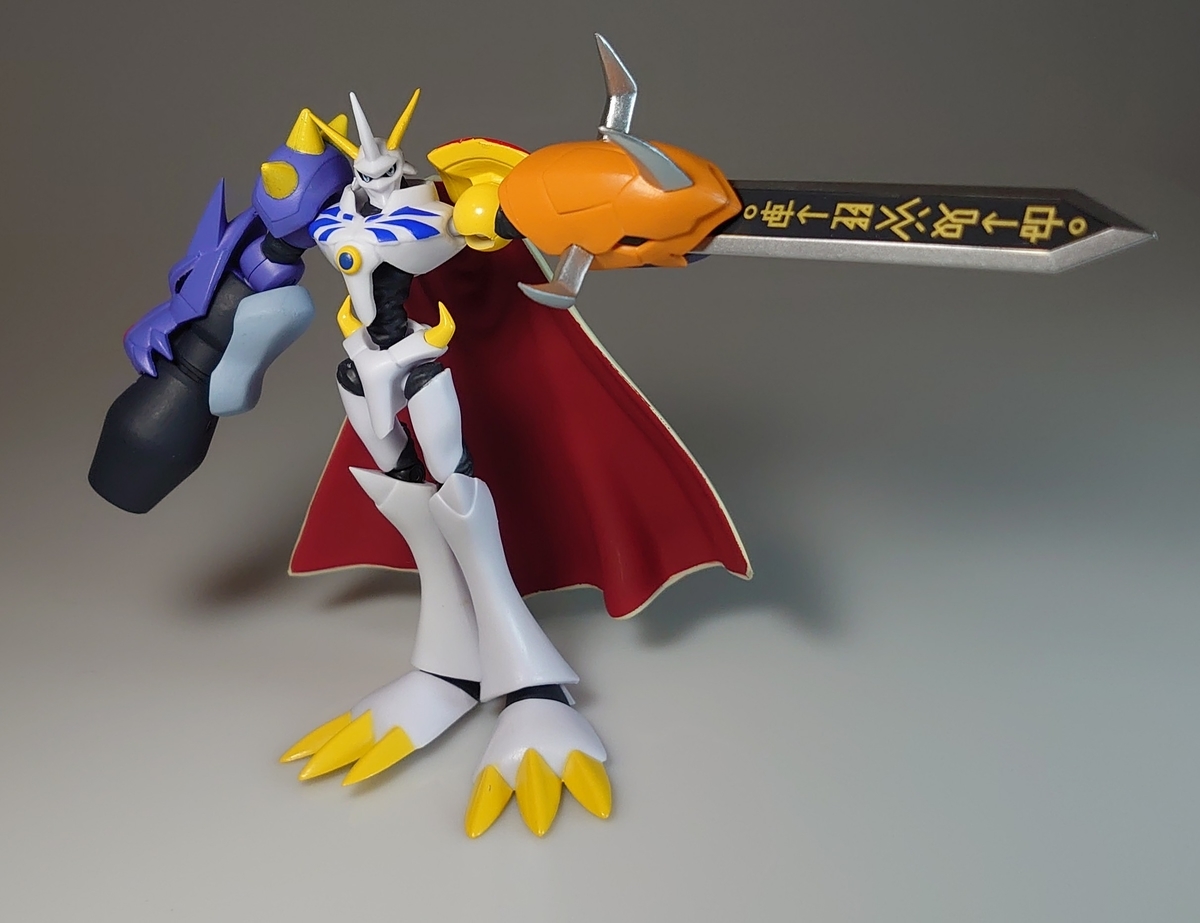 Shodo デジモン3 オメガモン レビュー レイドバックモデリング Shodo デジモン3 オメガモン レビュー レイドバックモデリング