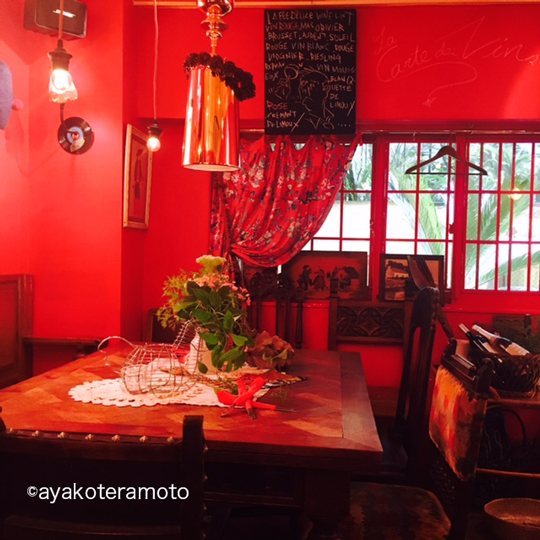 ラ・フェ・デリーヌの店内