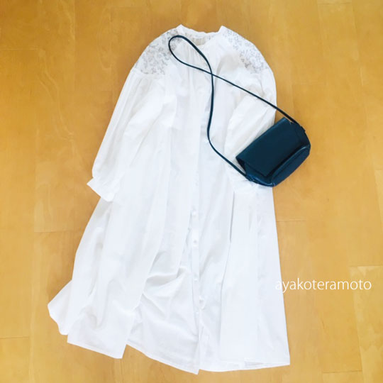 授乳ができる白いワンピース 透けない防寒ペチコートを作りました 心を楽に シンプルライフ 授乳ができる白いワンピース 透けない防寒ペチコートを作りました 心を楽に シンプルライフ