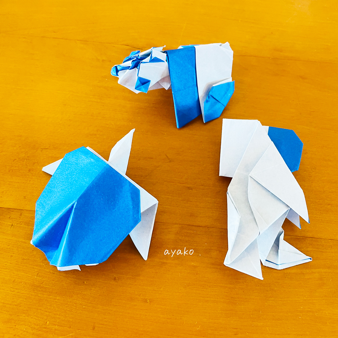 幼児さんも小学生さんも】ちょいムズおりがみと、端正な折り紙、応用編