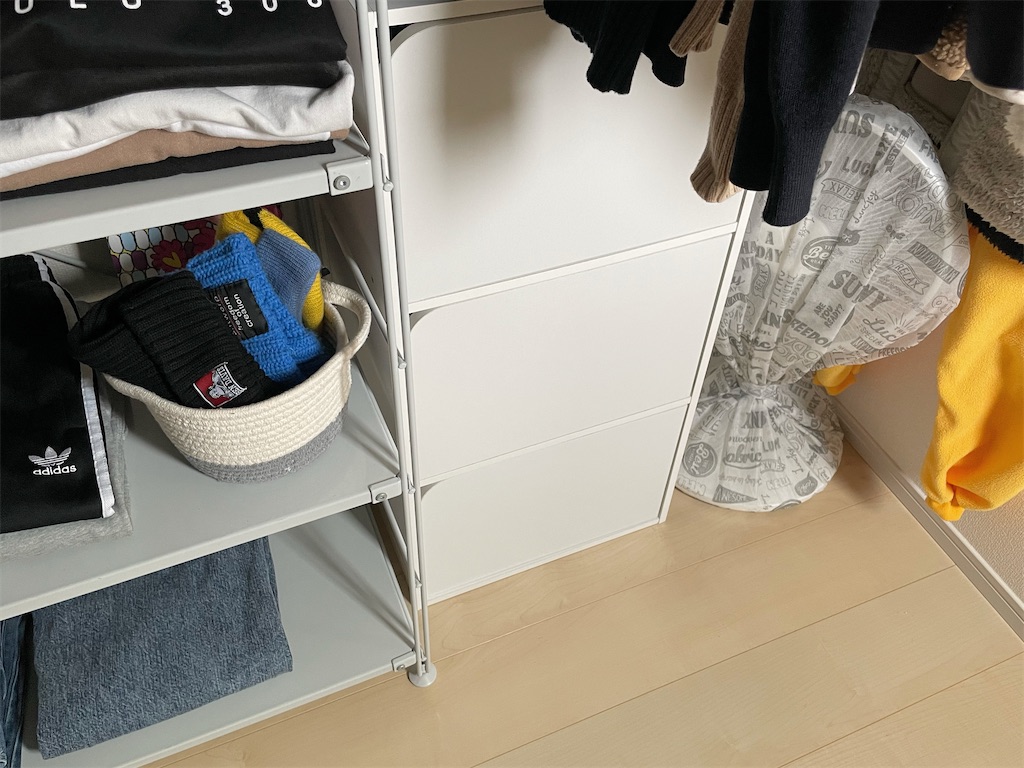 高校生のお部屋】クローゼット収納ほぼ完成〜☆ - maiのおうちblog