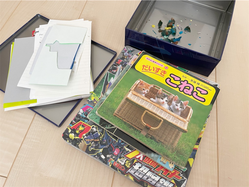 断捨離祭り】急いで断捨離する必要はない？小さい子向けの絵本を取って