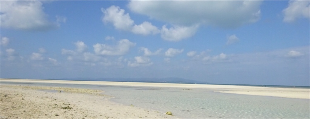 南の島の浅瀬