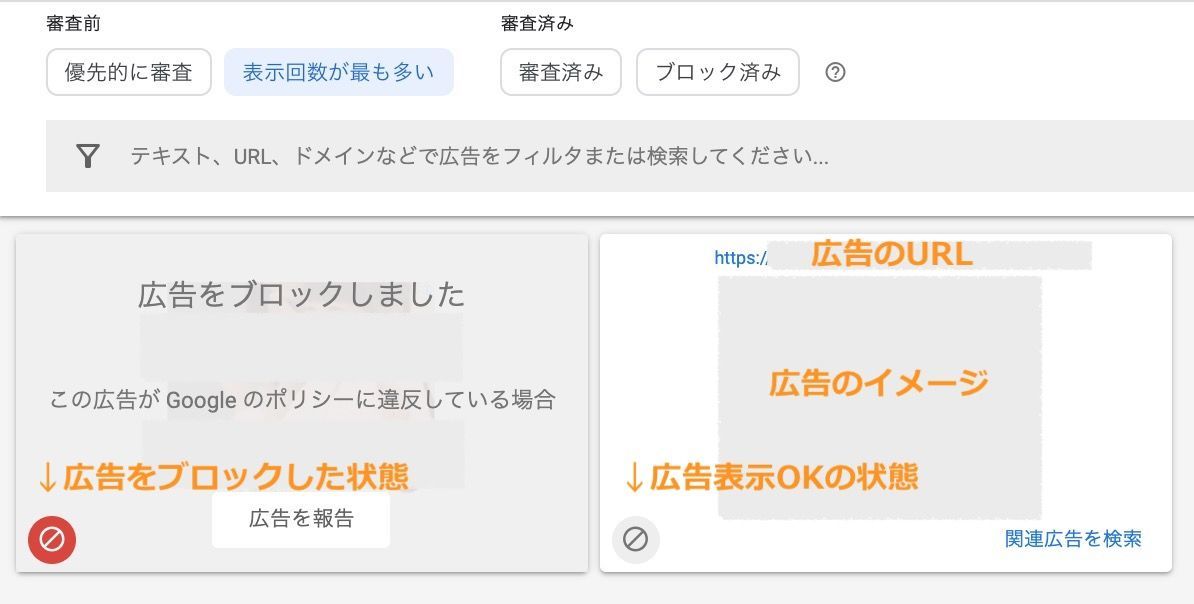 広告をブロック