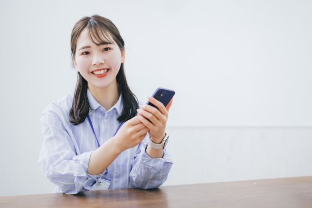 すべてスマホで手続きが出来ます！