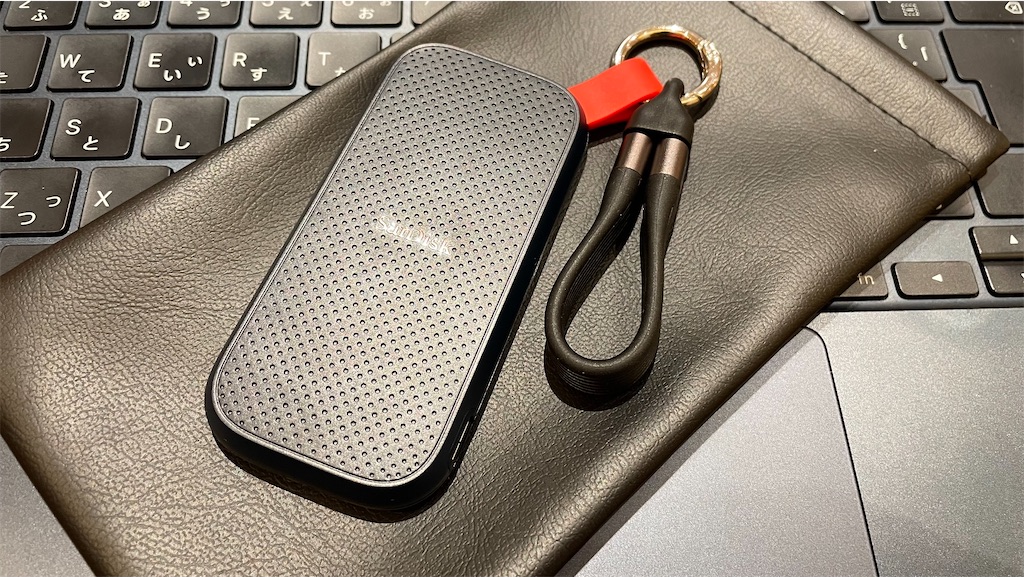 充電以外にポータブルSSD接続用にも使える