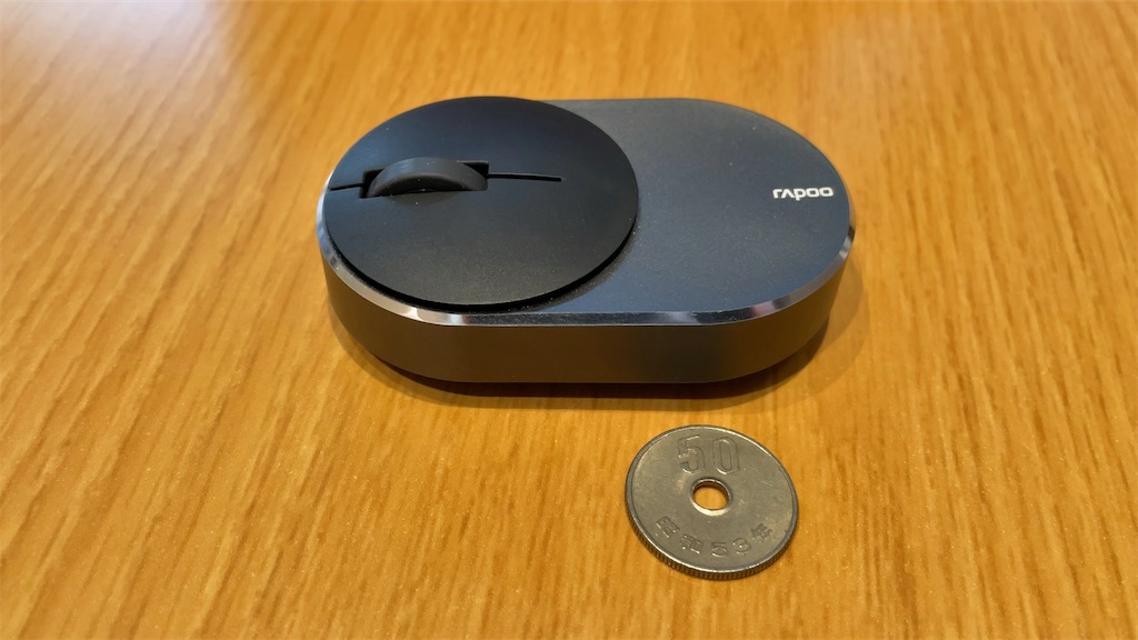 Rapoo M600miniは超小型の携帯マウス