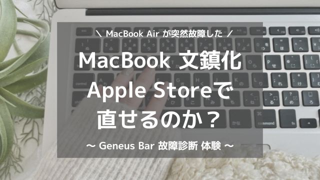 MacBookが文鎮化したときの故障診断