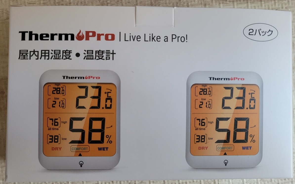 温湿度計】ThermoPro TP53レビュー - 少ないモノで暮らす日常