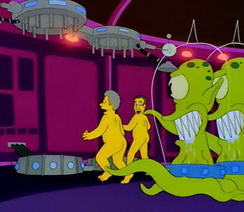 ザ・シンプソンズカングコドスCHIALIEN SPACESHIP