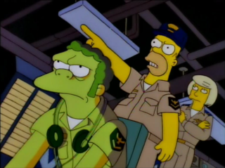 シーズン9、第19話「キャプテン・シンプソン：Simpson Tide