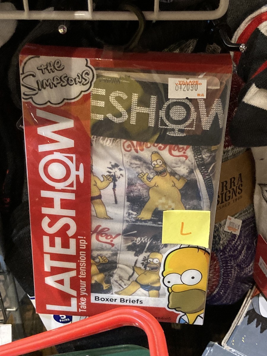 シンプソンズグッズが買える店 群馬県高崎市 ヴィレッジヴァンガード イオンモール太田店 シンプソンズ ファンクラブ ブログ