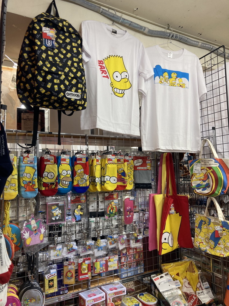 シンプソンズグッズが買える店:東京・上野：ヤマシロヤ - シンプソンズ