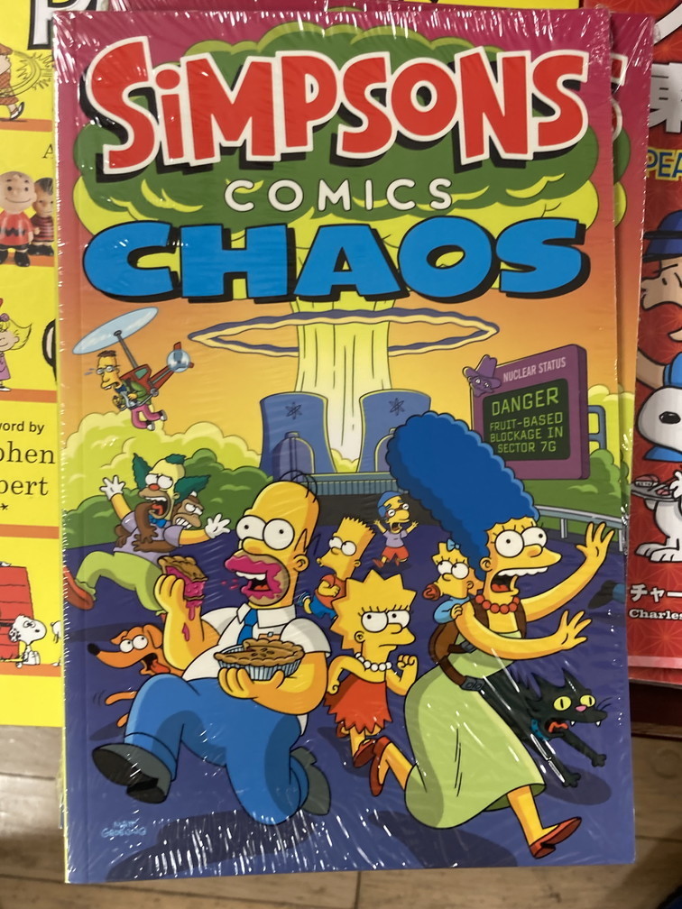 シンプソンズグッズが買えるお店：東京都渋谷区：Books Kinokuniya