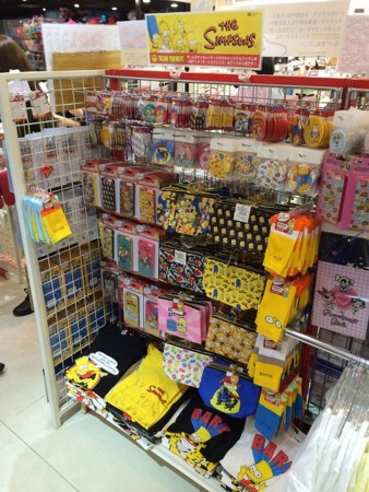 シンプソンズグッズが買える店 東京 新宿 390マート シンプソンズ ファンクラブ ブログ
