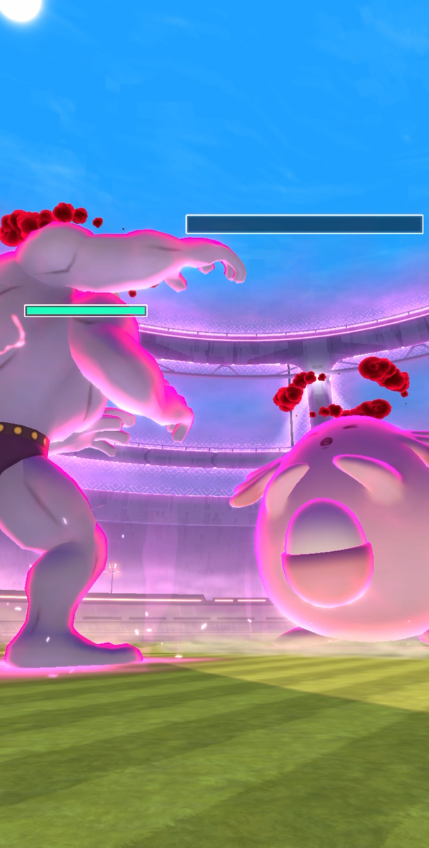 ポケモンGOダイマックスラッキー何人で倒せるか？ソロで挑戦してみた！結果は？