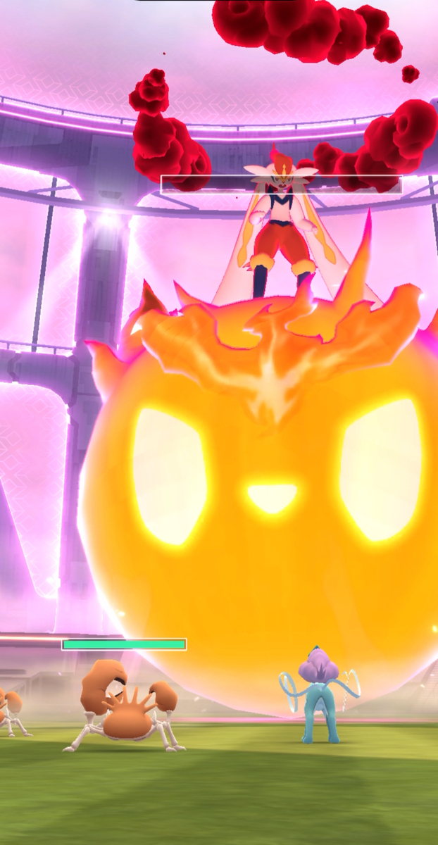 【ポケモンGO】キョダイマックスエースバーン何人で倒せるか？挑戦してみた！結果は？