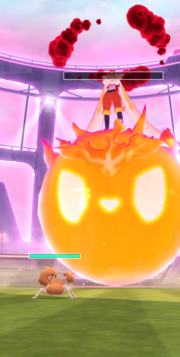 【ポケモンGO】キョダイマックスエースバーン何人で倒せるか？挑戦してみた！結果は？