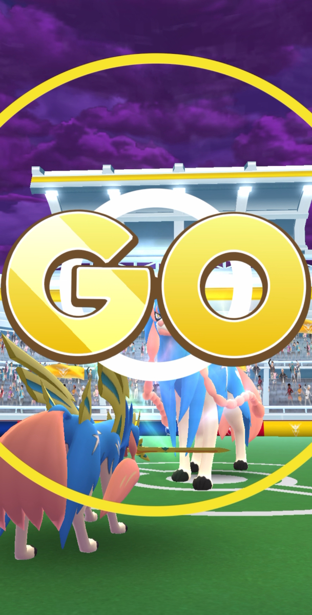 【ポケモンGo】ザシアン(れきせんのゆうしゃ)2人で勝てるか?挑戦してみた!対策は