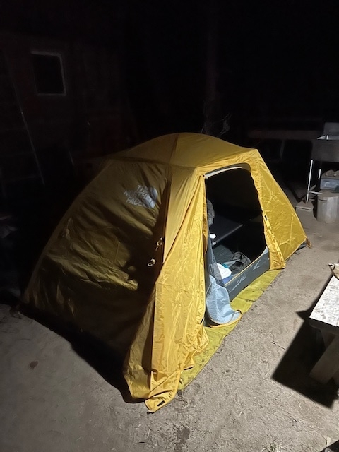 NORTH FACE TALUS2テント - R1300GS カフェしなの