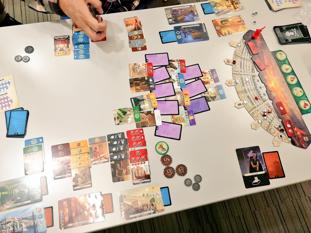 ボードゲーム 7 Wonders Duel アゴラ の感想 雲上ブログ 謎ときどきボドゲ