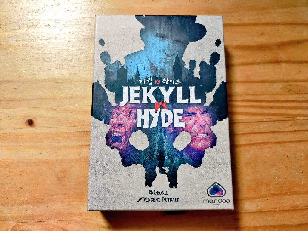ボードゲーム ジキル博士vsハイド氏 の感想 雲上ブログ 謎ときどきボドゲ