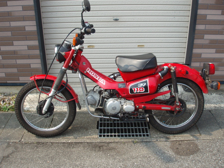 HONDA CT110 ハンターカブ 詳細とインプレッション - シングル